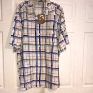NWT Men's Tool Jeans Plaid Shirt